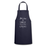 Tablier - Camille est trop Géniale - 7 Coloris - Cadeau Original - Cadeau Personnalisable - Cadeaux-Positifs.com -marine-