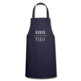 Tablier - Maman Poule - 7 Coloris - Cadeau Original - Cadeau Personnalisable - Cadeaux-Positifs.com -marine-