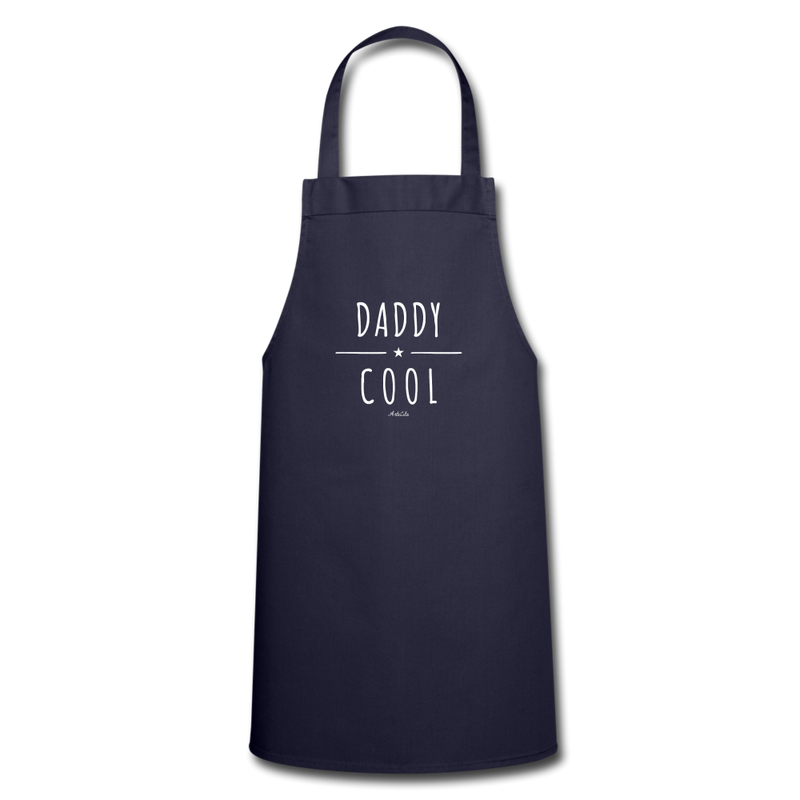 Cadeau anniversaire : Tablier - Daddy Cool - 7 Coloris - Cadeau Original - Cadeau Personnalisable - Cadeaux-Positifs.com -marine-