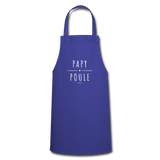 Tablier - Papy Poule - 7 Coloris - Cadeau Original - Cadeau Personnalisable - Cadeaux-Positifs.com -bleu royal-