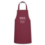 Tablier - Maman Cool - 7 Coloris - Cadeau Original - Cadeau Personnalisable - Cadeaux-Positifs.com -bordeaux-