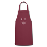 Tablier - Mère Poule - 7 Coloris - Cadeau Original - Cadeau Personnalisable - Cadeaux-Positifs.com -bordeaux-