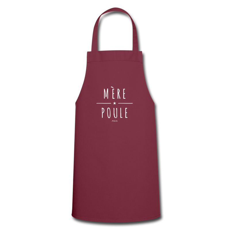 Cadeau anniversaire : Tablier - Mère Poule - 7 Coloris - Cadeau Original - Cadeau Personnalisable - Cadeaux-Positifs.com -bordeaux-