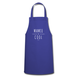Tablier - Mamie Cool - 7 Coloris - Cadeau Original - Cadeau Personnalisable - Cadeaux-Positifs.com -bleu royal-