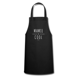 Tablier - Mamie Cool - 7 Coloris - Cadeau Original - Cadeau Personnalisable - Cadeaux-Positifs.com -noir-