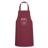 Tablier - Mamie Cool - 7 Coloris - Cadeau Original - Cadeau Personnalisable - Cadeaux-Positifs.com -bordeaux-