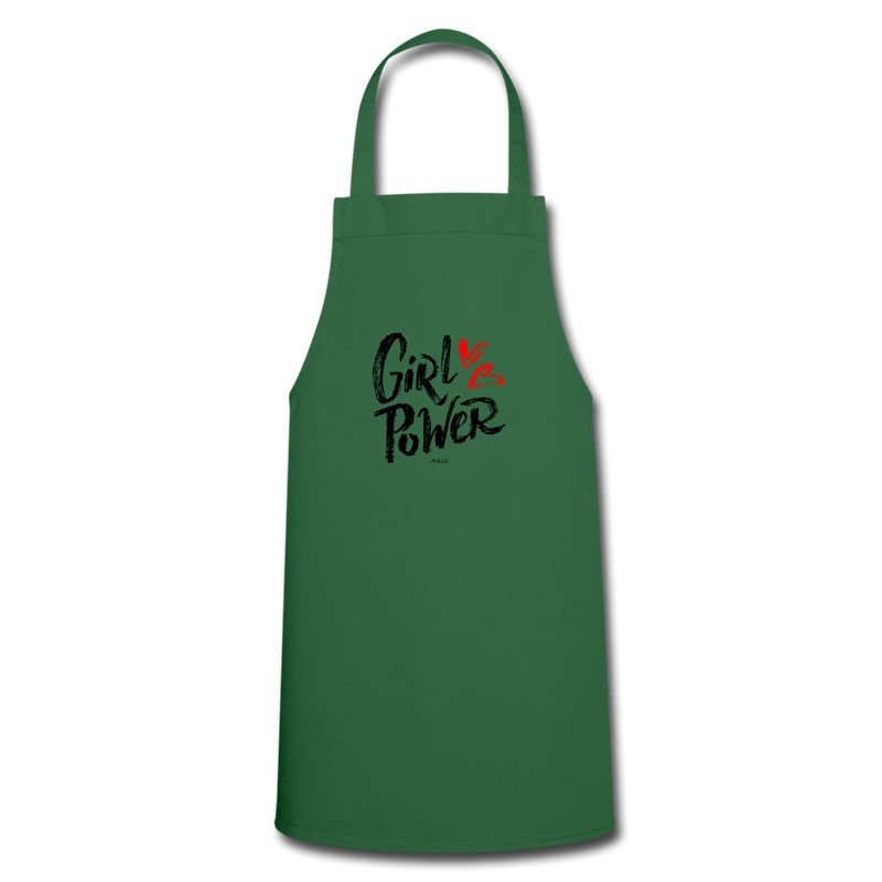 Cadeau anniversaire : Tablier - Girl Power - 5 Coloris - Cadeau Original - Cadeau Personnalisable - Cadeaux-Positifs.com -green-