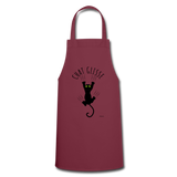 Tablier - Chat Glisse - 6 Coloris - Cadeau Original - Cadeau Personnalisable - Cadeaux-Positifs.com -bordeaux-