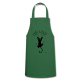 Tablier - Chat Glisse - 6 Coloris - Cadeau Original - Cadeau Personnalisable - Cadeaux-Positifs.com -green-