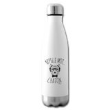 Bouteille isotherme - Appelle-moi Chaton - Sans BPA - Cadeau Original - Cadeau Personnalisable - Cadeaux-Positifs.com -white-