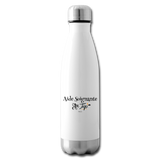 Bouteille isotherme - Aide Soignante au Top - Cadeau Durable - Cadeau Personnalisable - Cadeaux-Positifs.com -blanc-