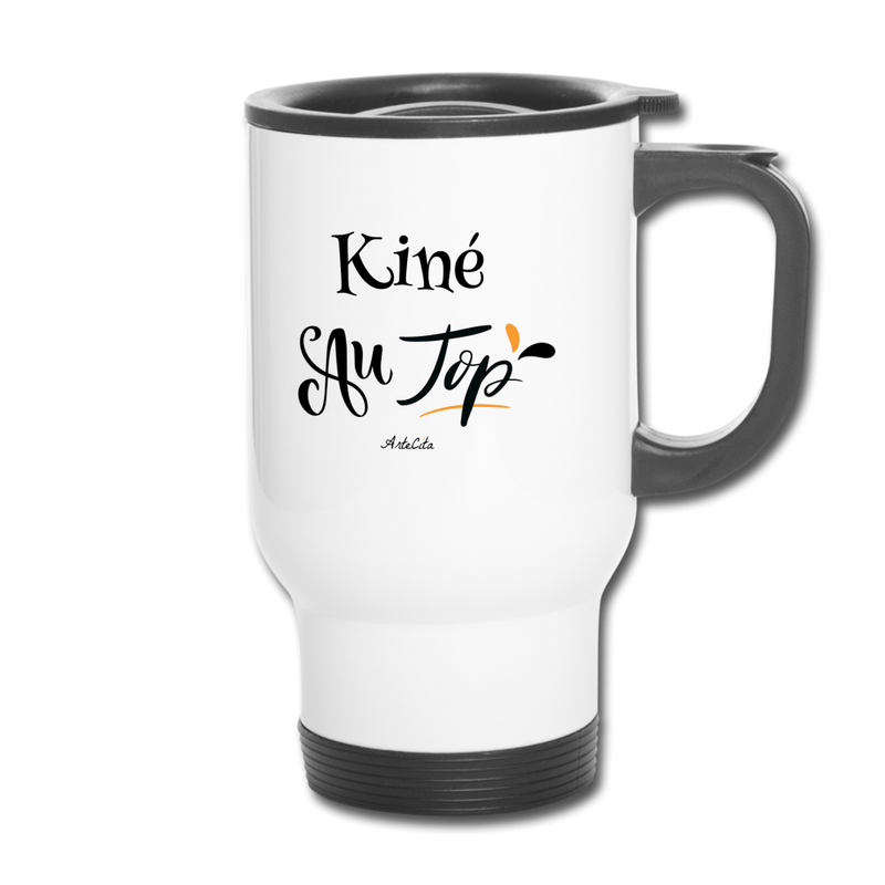 Cadeau anniversaire : Mug isotherme - Kiné au Top - Sans BPA - Cadeau Durable - Cadeau Personnalisable - Cadeaux-Positifs.com -taille unique-