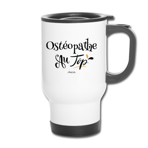 Mug isotherme - Ostéopathe au Top - Sans BPA - Cadeau Durable - Cadeau Personnalisable - Cadeaux-Positifs.com -taille unique-