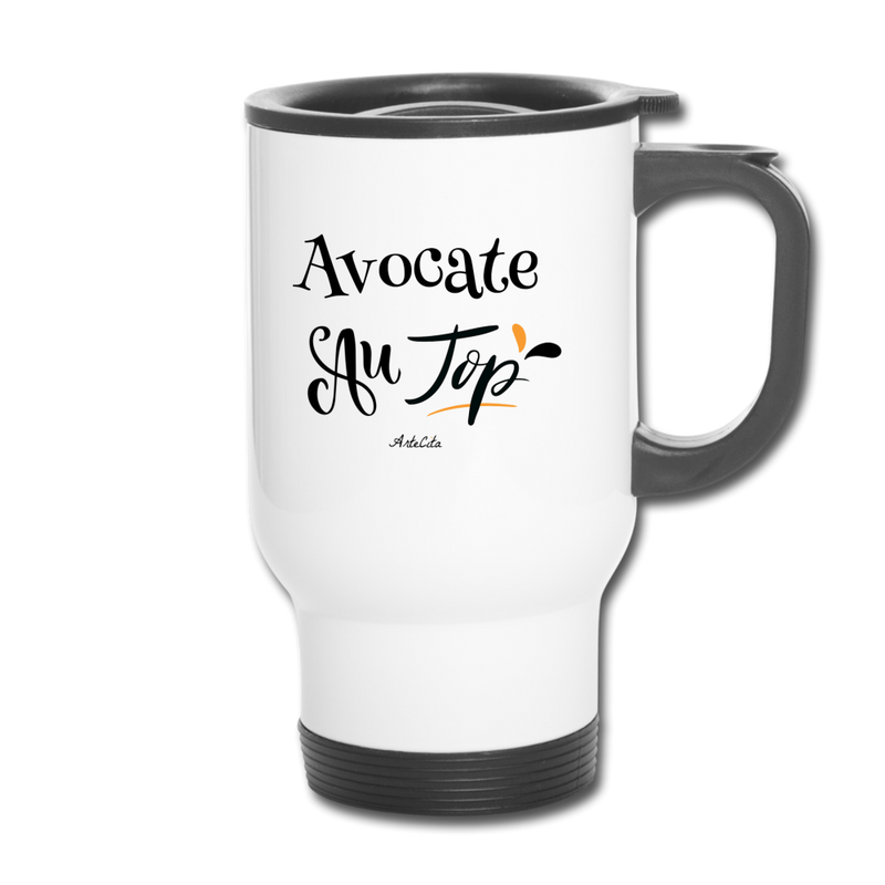 Cadeau anniversaire : Mug isotherme - Avocate au Top - Cadeau Original - Cadeau Personnalisable - Cadeaux-Positifs.com -taille unique-