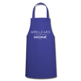 Tablier - Appelle-moi Madame - 7 Coloris - Cadeau Original - Cadeau Personnalisable - Cadeaux-Positifs.com -bleu royal-