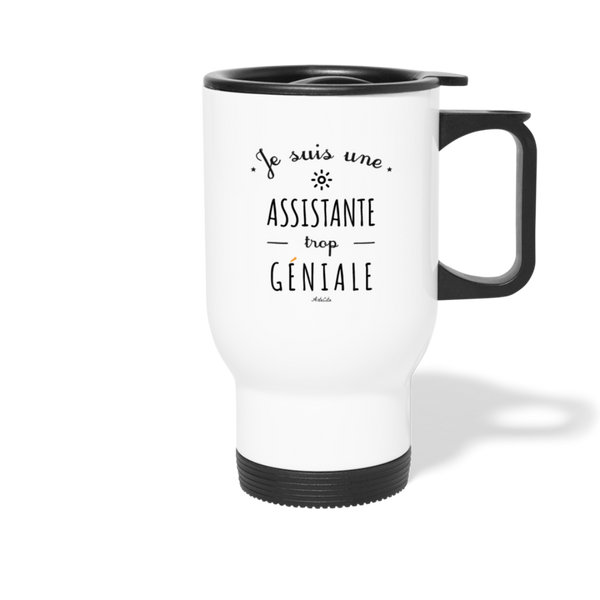 Mug isotherme - Une Assistante trop Géniale - Cadeau Original - Cadeau Personnalisable - Cadeaux-Positifs.com -taille unique-