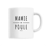 Mug - Mamie Poule - 6 Coloris - Cadeau Original - Cadeau Personnalisable - Cadeaux-Positifs.com -Unique-Blanc-
