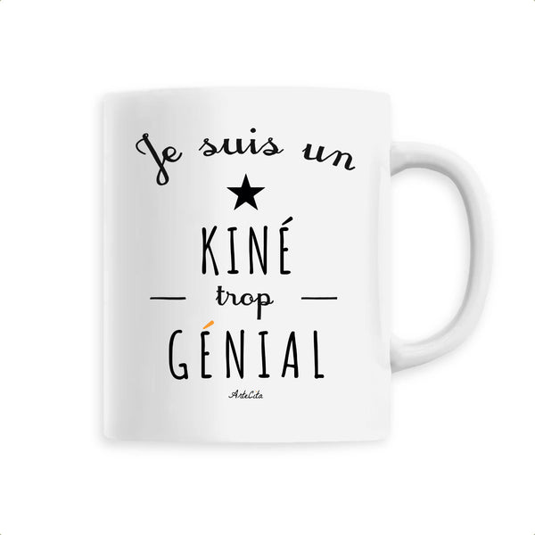 Mug - Un Kiné trop Génial - 6 Coloris - Cadeau Original - Cadeau Personnalisable - Cadeaux-Positifs.com -Unique-Blanc-