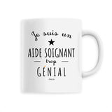 Mug - Un Aide Soignant trop Génial - 6 Coloris - Cadeau Original - Cadeau Personnalisable - Cadeaux-Positifs.com -Unique-Blanc-