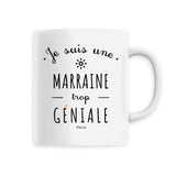 Mug - Une Marraine trop Géniale - 6 Coloris - Cadeau Original - Cadeau Personnalisable - Cadeaux-Positifs.com -Unique-Blanc-