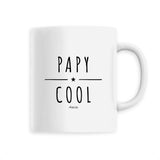 Mug - Papy Cool - 6 Coloris - Cadeau Original - Cadeau Personnalisable - Cadeaux-Positifs.com -Unique-Blanc-