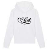 Sweat à capuche - Love - Coton Bio - 2 Coloris - Cadeau Personnalisable - Cadeaux-Positifs.com -XS-Blanc-