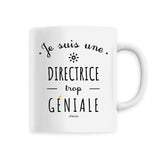 Mug - Une Directrice trop Géniale - 6 Coloris - Cadeau Original - Cadeau Personnalisable - Cadeaux-Positifs.com -Unique-Blanc-