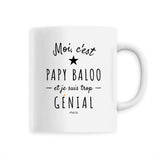 Mug - Papy Baloo est trop Génial - 6 Coloris - Cadeau Original - Cadeau Personnalisable - Cadeaux-Positifs.com -Unique-Blanc-