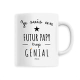 Mug - Un Futur Papy trop Génial - 6 Coloris - Cadeau Original - Cadeau Personnalisable - Cadeaux-Positifs.com -Unique-Blanc-