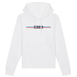 Sweat à capuche - Année 2020 - Unisexe - Coton Bio - 5 Coloris - Cadeau Personnalisable - Cadeaux-Positifs.com -XS-Blanc-