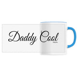 Mug - Daddy Cool (Cursif) - Céramique - 6 Coloris - Cadeau Original - Cadeau Personnalisable - Cadeaux-Positifs.com -Unique-Bleu-