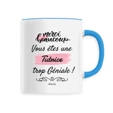 Mug - Merci vous êtes une Tutrice trop Géniale - 6 Coloris - Cadeau Personnalisable - Cadeaux-Positifs.com -Unique-Bleu-