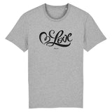 T-Shirt - Love - Coton Bio - 5 Coloris - Cadeau Personnalisable - Cadeaux-Positifs.com -XS-Gris-