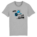 T-Shirt - Je ne suis pas du Matin - Coton Bio - 3 Coloris - Cadeau Personnalisable - Cadeaux-Positifs.com -XS-Gris-