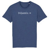 T-Shirt - Déjantée - Coton Bio - 7 Coloris - Cadeau Original - Cadeau Personnalisable - Cadeaux-Positifs.com -XS-Indigo-