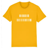 T-Shirt Premium Personnalisable - MESSAGE CODÉ - Coton Bio - Unisexe - Cadeau Unique - Cadeau Personnalisable - Cadeaux-Positifs.com -XS-Jaune-