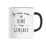 Mug - Une Kiné trop Géniale - 6 Coloris - Cadeau Original - Cadeau Personnalisable - Cadeaux-Positifs.com -Unique-Noir-