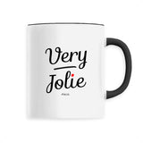Mug - Very Jolie - 6 Coloris - Cadeau Original - Cadeau Personnalisable - Cadeaux-Positifs.com -Unique-Noir-