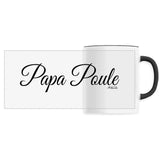 Mug - Papa Poule (Cursif) - 6 Coloris - Cadeau Original - Cadeau Personnalisable - Cadeaux-Positifs.com -Unique-Noir-