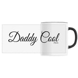 Mug - Daddy Cool (Cursif) - Céramique - 6 Coloris - Cadeau Original - Cadeau Personnalisable - Cadeaux-Positifs.com -Unique-Noir-