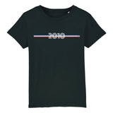 T-Shirt Enfant - Année 2010 - Coton Bio - 5 Coloris - Cadeau Personnalisable - Cadeaux-Positifs.com -3-4 ans-Noir-