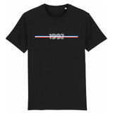 T-Shirt - Année 1992 - Coton Bio - Unisexe - 7 Coloris - Cadeau Personnalisable - Cadeaux-Positifs.com -XS-Noir-