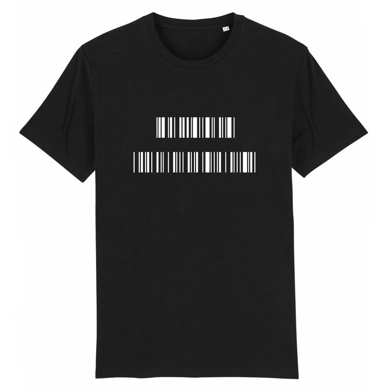 Cadeau anniversaire : T-Shirt Premium Personnalisable - MESSAGE CODÉ - Coton Bio - Unisexe - Cadeau Unique - Cadeau Personnalisable - Cadeaux-Positifs.com -XS-Noir-