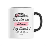 Mug - Merci vous êtes une Tutrice trop Géniale - 6 Coloris - Cadeau Personnalisable - Cadeaux-Positifs.com -Unique-Noir-