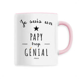 Mug - Un Papy trop Génial - 6 Coloris - Cadeau Original - Cadeau Personnalisable - Cadeaux-Positifs.com -Unique-Rose-