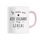Mug - Un Aide Soignant trop Génial - 6 Coloris - Cadeau Original - Cadeau Personnalisable - Cadeaux-Positifs.com -Unique-Rose-