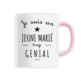 Mug - Un Jeune Marié trop Génial - 6 Coloris - Cadeau Original - Cadeau Personnalisable - Cadeaux-Positifs.com -Unique-Rose-