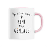 Mug - Une Kiné trop Géniale - 6 Coloris - Cadeau Original - Cadeau Personnalisable - Cadeaux-Positifs.com -Unique-Rose-