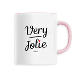 Mug - Very Jolie - 6 Coloris - Cadeau Original - Cadeau Personnalisable - Cadeaux-Positifs.com -Unique-Rose-