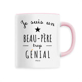 Mug - Un Beau-Père trop Génial - 6 Coloris - Cadeau Original - Cadeau Personnalisable - Cadeaux-Positifs.com -Unique-Rose-